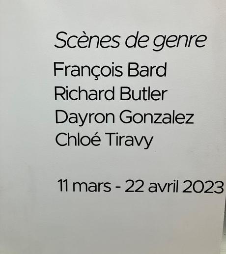 Galerie Olivier Waltman (marais) »Scènes de genre » jusqu’au 22 Avril 2023.