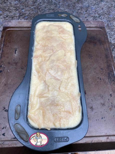 Le gâteau invisible aux pommes Le gâteau invisible aux pommes