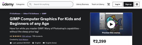 Infographie GIMP pour les enfants et les débutants de tout âge