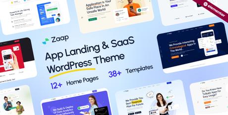 Zaap – Thème WordPress SaaS et application