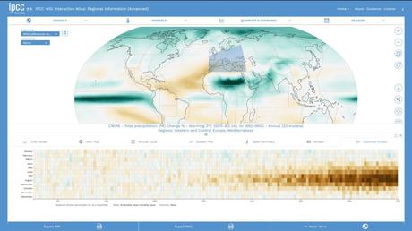 Un Atlas interactif pour visualiser le changement climatique à l’échelle régionale