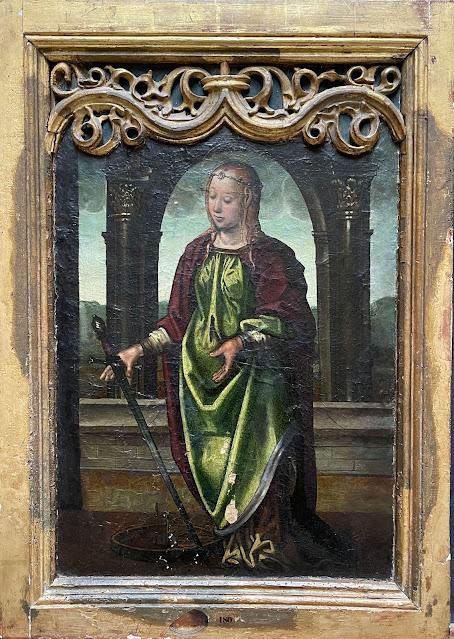 École de Castille, Zamora vers 1515 Quatre saints : Barth... École de Castille, Zamora vers 1515 Quatre saints : Barth...