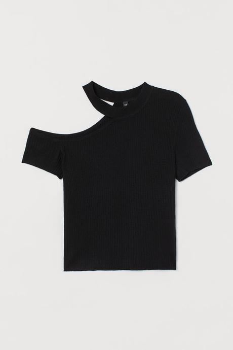 Top avec découpe - Noir - FEMME | H&M BE