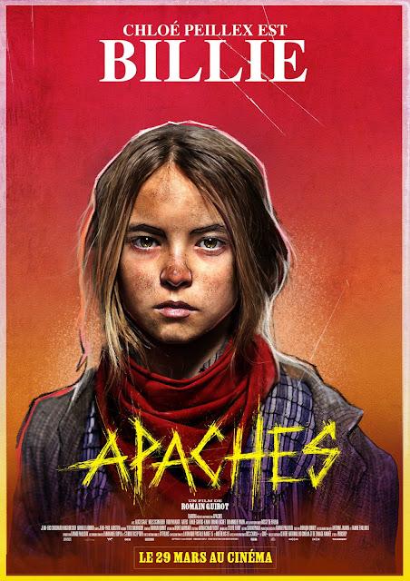 Affiche personnage pour Apaches de Romain Quirot