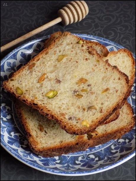 Pain miel pistaches Pain miel pistaches