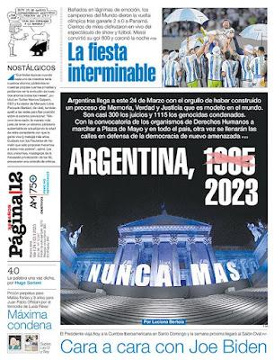 Comme tous les 24 mars, l’Argentine se souvient : Nunca más [Actu]