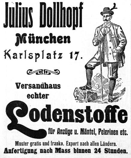 Kaiser Franz Joseph macht Loden zur Mode — Quand l'empereur François-Joseph mettait le loden à la mode