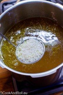 Congee au coco et canard laqué Congee au coco et canard laqué