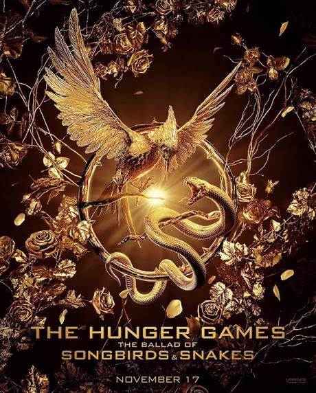 Affiche teaser US pour Hunger Games : La ballade du serpent et de l'oiseau chanteur de Francis Lawrence