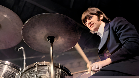 Ringo Starr et George Harrison des Beatles