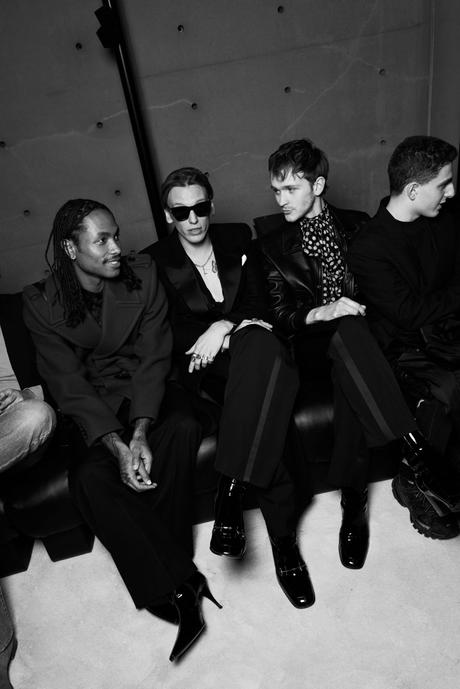 SAINT LAURENT MEN WINTER 23 SHOW / PARIS