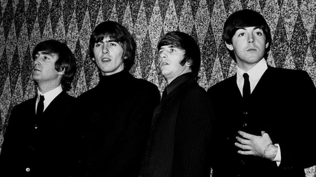 Paul McCartney et les Beatles en studio
