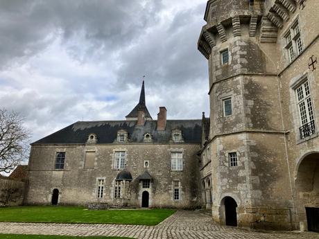 Château de Talcy -et son parc.