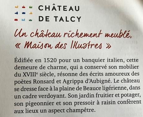 Château de Talcy -et son parc.