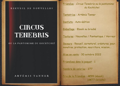 Circus Tenebris ou la pantomime du Kochtcheï - Artémis Tanner