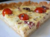 Quiche Fromage Chèvre Frais Lardons