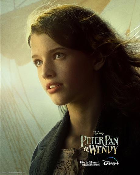 Affiches personnages US et FR pour Peter Pan & Wendy de David Lowery Affiches personnages US et FR pour Peter Pan & Wendy de David Lowery