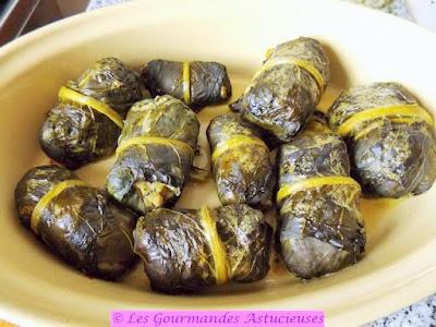 Oseille farcie sur jus vert qui a du pep's (Vegan)