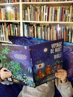 Voyage de nuit à la bibli 💙