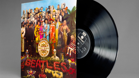 Pochette emblématique de l'album Sgt. Pepper's des Beatles