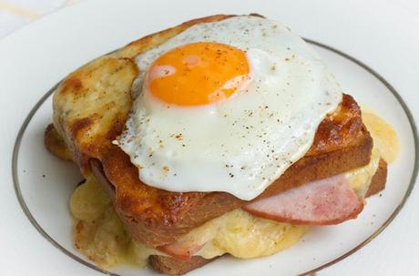 Croque Madame Sans Béchamel ww