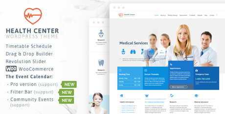 Santé – Thème WordPress médical