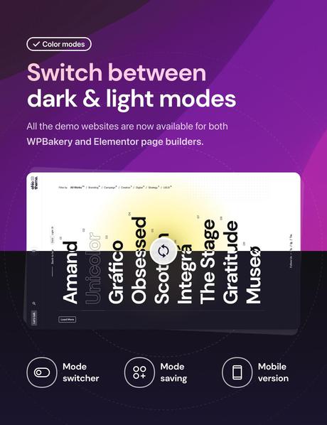 Ohio – Thème WordPress pour portfolio créatif et agence thème de l'Ohio