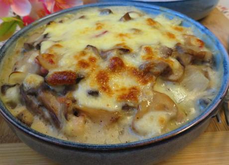 Cassolette de Champignons et de Bacons ww