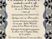 livre attendu réédition d’un épuisé plaisirs d’André Warnod. signature AVRIL 2023.