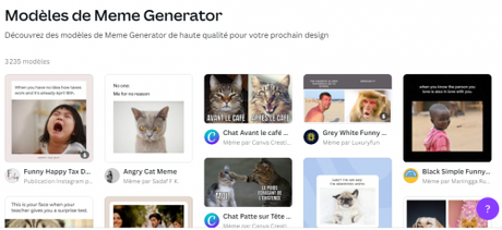 Comment créer un meme ? Le tuto pas à pas avec Canva