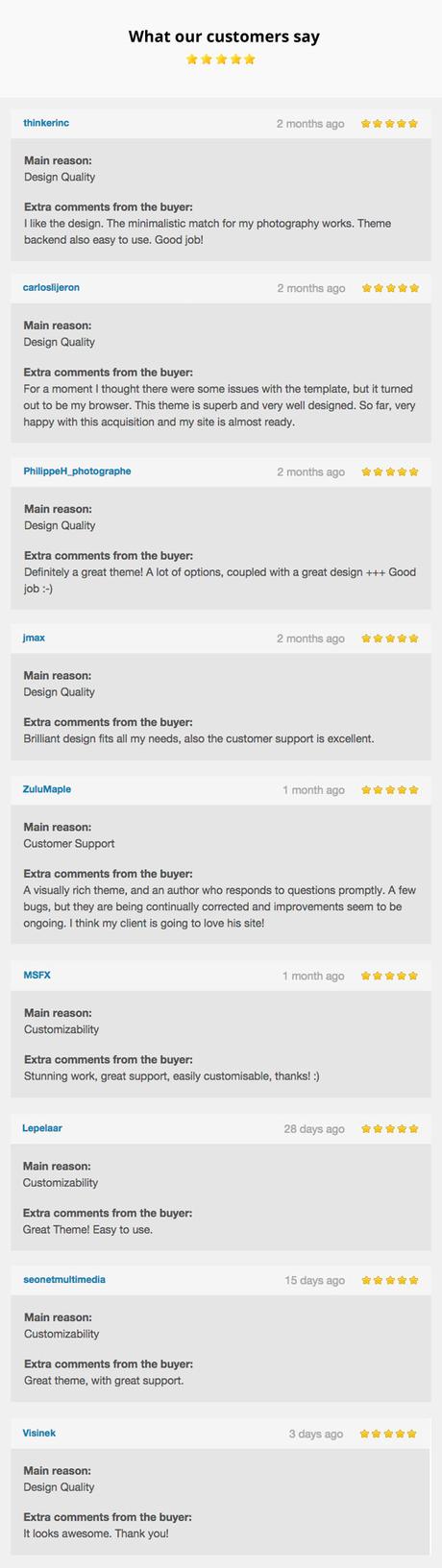 Véga | Photographie WordPress \\