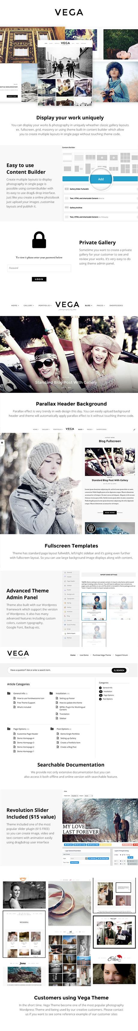 Véga | Photographie WordPress \\