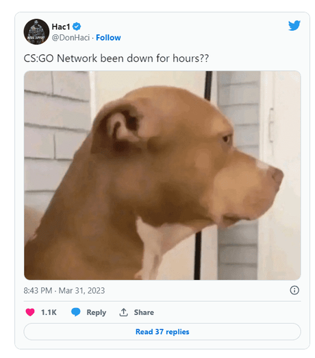 Les serveurs CS:GO sont en panne – Erreur de connexion au réseau CS:GO image 12
