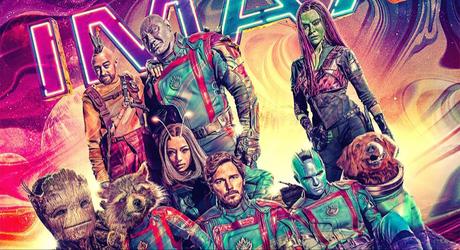 Affiche IMAX pour Les Gardiens de la Galaxie Vol. 3 de James Gunn