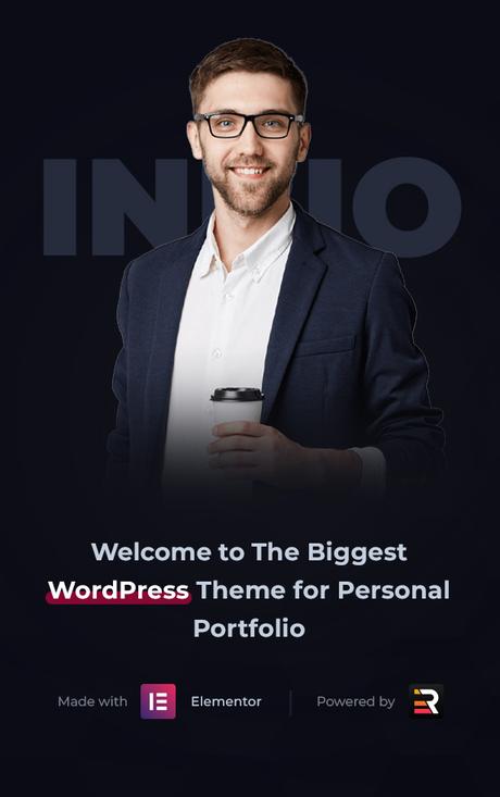 InBio - Thème WordPress pour portfolio personnel/CV - 6