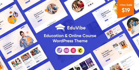 EduVibe – Thème WordPress pour l’éducation et les cours en ligne