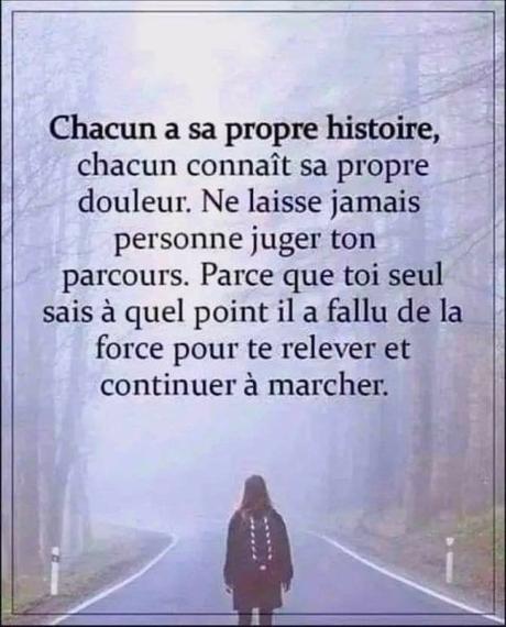 Chacun a sa propre histoire