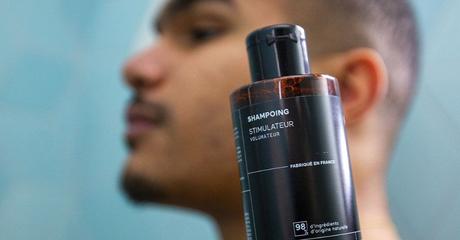 Veuch : la routine de soins naturels contre la chute de cheveux Shpoing stimulateur cheveux homme