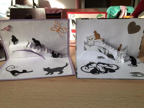 ouvrages cartes "chats&quot;