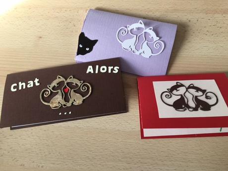 ouvrages cartes "chats&quot;
