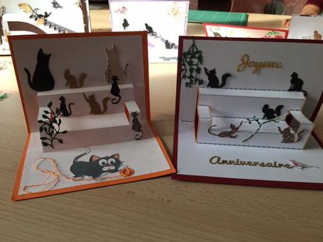 ouvrages cartes "chats&quot;