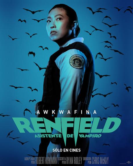 Affiches personnages espagnoles pour Renfield de Chris McKay