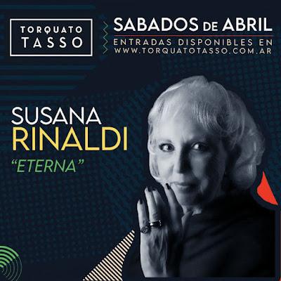 Susana Rinaldi prolonge ses adieux et revient au CC Torcuato Tasso [à l’affiche]