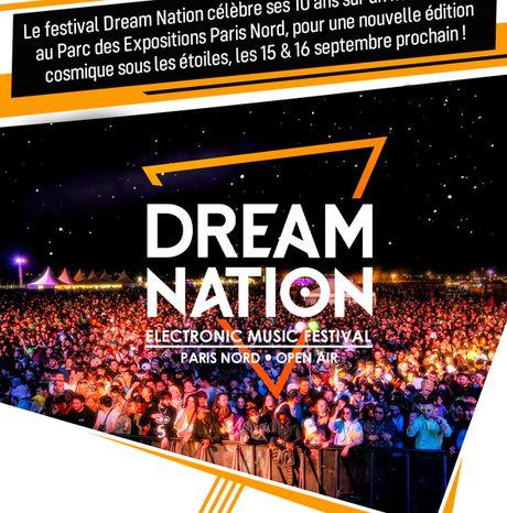 Dream Nation fête ses 10 ans les 15 et 16 septembre prochain sur un nouveau site !