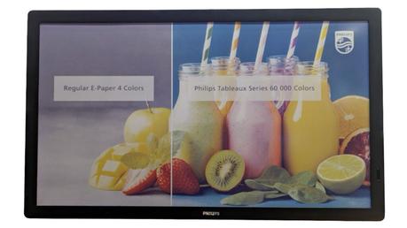Comment fonctionnent les écrans Philips Tableaux ePaper pour l’affichage dynamique ?