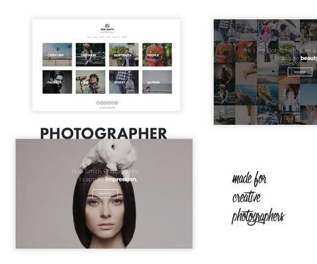 Thème WordPress Photographe par Pixelwars