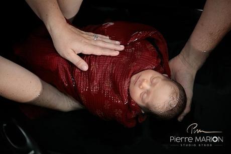 Photographe thalasso bain bébé