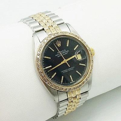 montre rolex diamant personnalisée