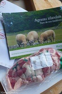 Agneau Irlandais en croûte de pain et foin Agneau Irlandais en croûte de pain et foin