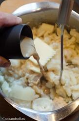 Carré d'agneau et panais au café Carré d'agneau et panais au café